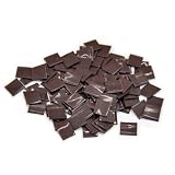 Neitsi 100pcs Italian Keratin Glue Granule Pellets Keratin Hair Extensions Bonding Glue Hot Fusion Flat Tip for Hair Extension (Brown),Upgraded
