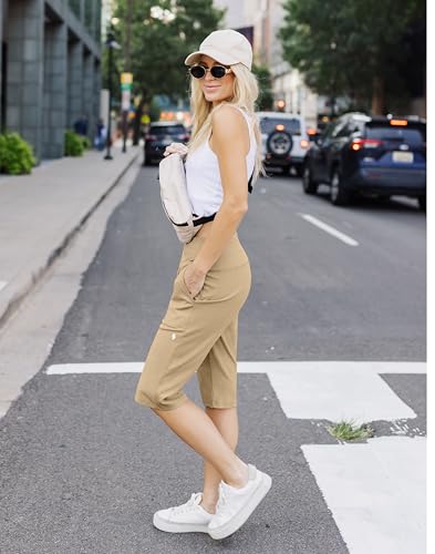 Image of SANTINY 14 inch /12 inch Long Shorts for Women