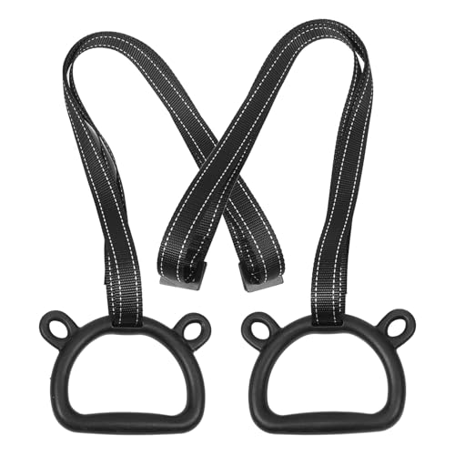 Anillas de gimnasia para ejercicios ajustables con correas de 2 m
