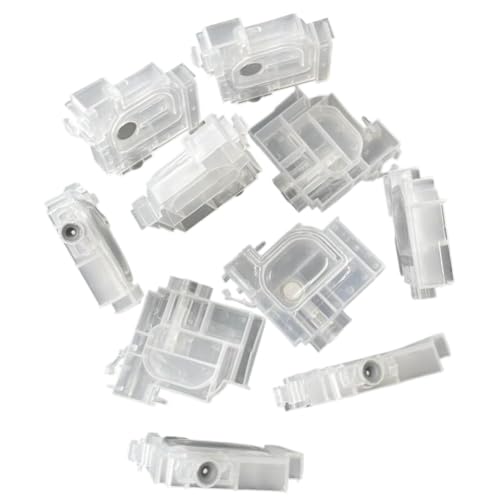 CJHSRYVX Cartucho de Tinta CISS Compatible con Suministros de Impresora T502 102 104 ET-2500 ET-2550 ET-2600 ET-2650 ET-2700 ET-2750 ET-2760 ET-2710 ET-3760 Amortiguador(10 Pieces Damper)