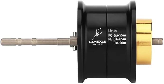 GOMEXUS Aluminum Spool Compatible with Daiwa Tatula TW 80