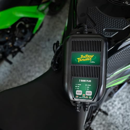 Battery Tender Plus 2 Bank Multibank Charger - 2.5 AMP (1.25 AMPs Per Bank) - Smart 12V Multi Battery Charger and Maintainer for Standard, AGM, and Lithium LiFePO4-022-0165-DL-WH - Thumbnail 7