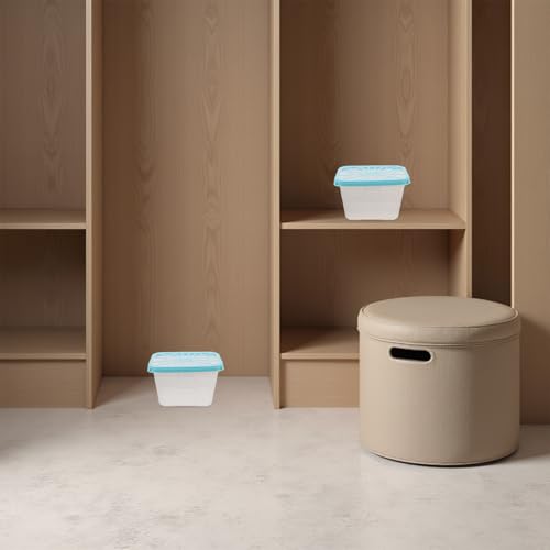 Support vide pour absorbeur d'humidité en boîte réutilisable plastique étanche
