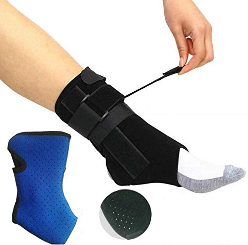 Ankle Support Orthosis,Adjustable Drop Foot Brace Corrector Correction Protection Helps Relieve Pain in The Feet and Heels Associated with Plantar Fasciitis 10.1 (Size : XL)