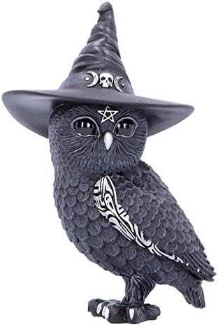 Nemesis Now Cult Cuties Owlocen Figurine, Black, 13.5cm