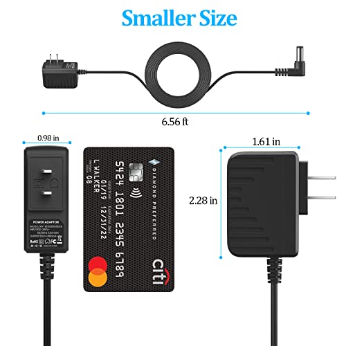 9V 850Ma Adapter For Guitar Pedals Power Supply, Power Cord For Boss Effects Pedal Roland Musical Instruments Distortion Casio Keyboard Charger, Psa-120S Center Negative Charging Cable Cord #TOP4