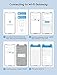 Govee WiFi Hygrometer Thermometer 6 Pack H5100, Indoor Wireless Temperature Humidity Sensor Monitor with Remote App Notification Alert, 2 Years Data Storage Export, for Home, Greenhouse