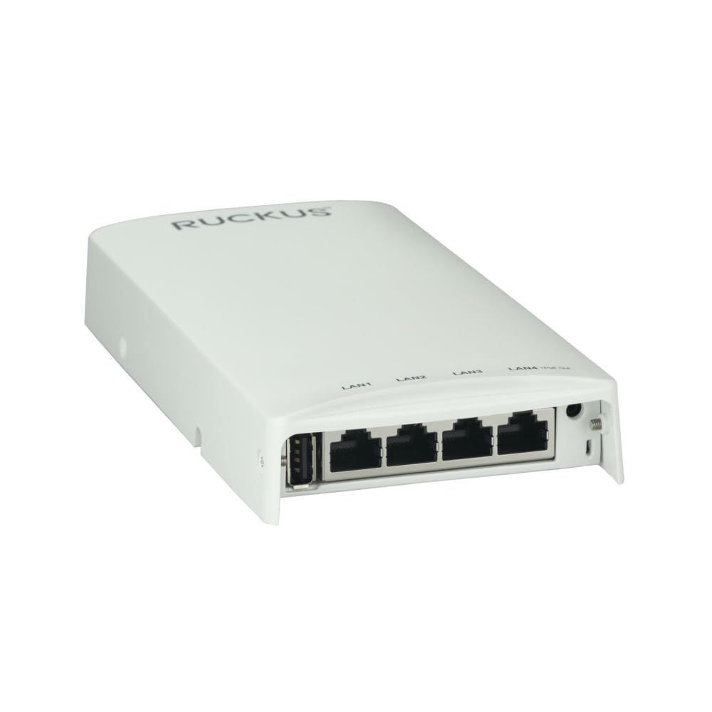 Ruckus Networks H550 Series Wi-Fi 6 Wall-Mounted Indoor Access Point (901-H550-US00), White