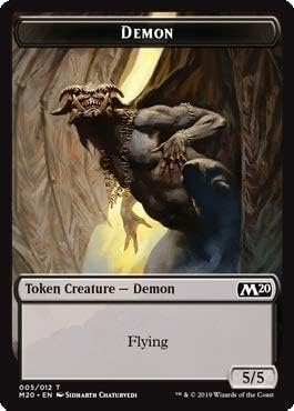 Magic: The Gathering - Demon Token - Core Set 2020