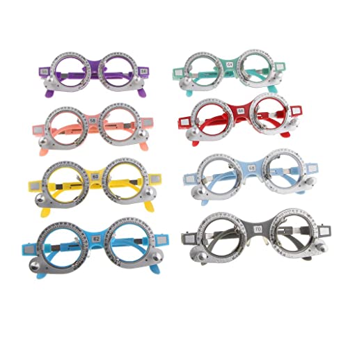 LOOM TREE® 8pcs High Quality Optical Trial Lens Frame Eyegla...