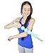 Coolife Fascia Muscle Roller - Cellulite Massager - Fascia Roller for Cellulite and Sore Muscles - Neck, Leg, Back, Body Roller Deep Tissue Massage Stick Tools - 5 Balls Size Version