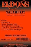 Eldon's Salami Seasoning Kit: Craft Authentic Gourmet Salami at Home