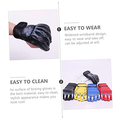 Gants de boxe lavables à absorption optimale pour kickboxing intense - 4