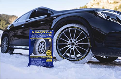 Goodyear Set di 2 Catene da Neve in Tessuto per Auto Goodyear Ultra Grip, Bianco, Taglia XL - 6