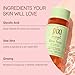 Pixi Glow Tonic Exfoliating Face Toner with 5% Glycolic Acid, Ginseng and Aloe Vera, Alcohol-Free Pore-Refining Toner for Radiant Skin, 8.5 fl oz / 250 ml