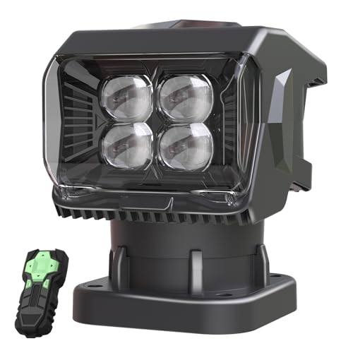 Remote Control LED Spotlight for Trucks