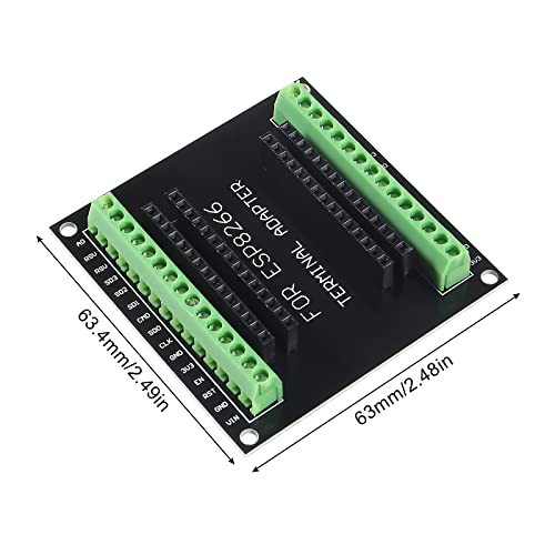 Placa de expansión ESP8266 soluciona cables sueltos duplicando GPIO NodeMCU ESP-12E en pack de 4 2