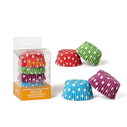Decora 2000 Pirottini Neri 50x32mm: Perfetti Per Cupcake Eleganti E Feste A Tema