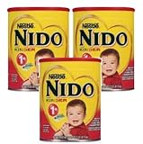 Nestle Nido Kinder 1+ Powdered Milk Beverage 3.52 lb. Canister (Pack of 3)