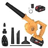 Souffleur Batterie 21V, 600w / 3.3m³/Min / 23,000r/Min, Souffleur à Feuilles Souffleurs ...