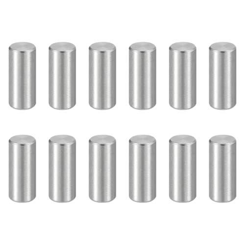 Pasadores cilíndricos M8 x 20 mm para reparar estantes flojos en armarios