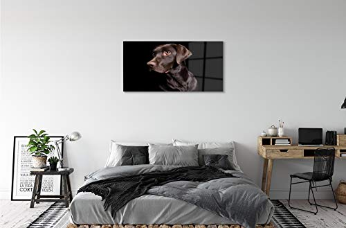 Tableau sur verre Tulup anti-poussière 100x50cm de chien pour mur propre - 4