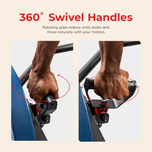 Sunny Health & Fitness Olympic Hex Trap Bar, Swivel Handles for Deadlifts - image 2