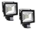 Produktbild Leetop 20 W 30 W 50 W 80 W LED-Strahler mit Bewegungsmelder und Dämmerungsschalter 2pcs Bianco Caldo:30w