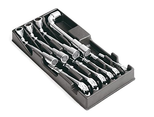 Clés à pipe débouchées Facom MOD.75-1PB module outillage 10 pièces