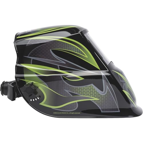 Lincoln Electric Auto-Darkening Welding Helmet with Variable Shade Lens No. 9-13 (1.73 x 3.82 in. Viewing Area), Galaxis Design K4438-1 - Thumbnail 2