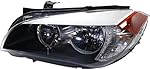 EVAN FISCHER Headlight Assembly Compatible with 2013-2015 BMW X1 Halogen Driver Side