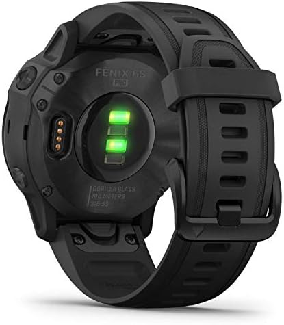 Garmin fēnix 6S Pro, Ultimate Multisport GPS Watch, Smaller-Sized, Features  Mapping, Music, Grade-Adjusted Pace Monitoring and Pulse Ox Sensors, Black  with Black Band : Amazon.co.uk: Electronics \u0026 Photo