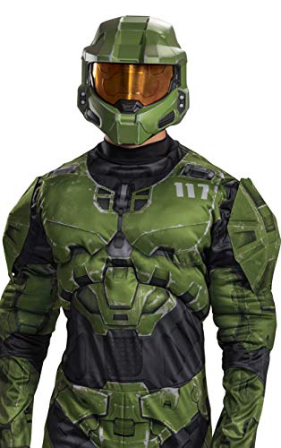 Unisex - Adulto Master Chief Full Helmet Maschera per travestimenti, Red, XXL - Gadget - Immagine 1