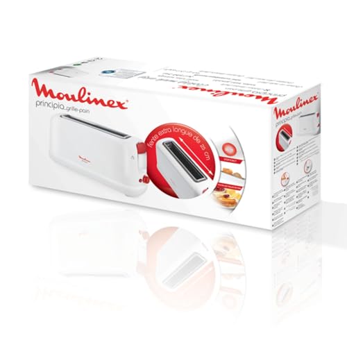 Variante de Moulinex tostadoras de pan Principio LS160111 25 cm Blanca