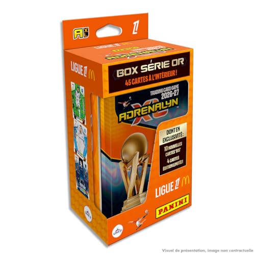 TCG ADRENALYN LIGUE 1 Mc Donald'' 202627 Boite metal serie OR 45 cartes dont 4 cartes EL exclusives + 6 cartes Bis exclusives - vue 6