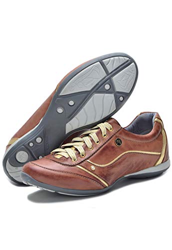 Sapatênis Casual Feminino BM Brasil Marrom