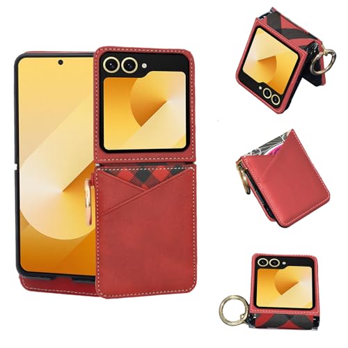 ASUS wish �g�ѓd�b�P�[�X Samsung Galaxy Z Flip 6 5G 2024 �E�H���b�g�J�o�[ �����O�t�� �N���X�{�f�B �X�g���b�v �X�g���b�v �N���W�b�g�J�[�h �z���_�[ �X���b�g �Z�� ZFlip6 Z6 G Flip6 6Z ��