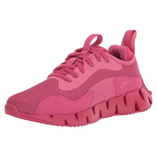 Reebok Women's Zig Dynamica Sneaker, Semi Pursuit Pink, 8.5