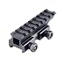 Fidragon Picatinny Riser Mount, Weaver 1" High Profile 8 Slot, for Red Dots, Scopes, and Optics