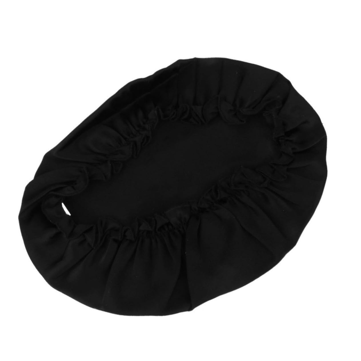 3stücke Seidene Schlafhaube Für Damen Verstellbare Haarpflege-haube Für Nachtgebrauch Für Lockiges Haar Schwarz Schützt Ihr Haar Während Des Schlafs Handwaschbar