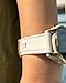 OUTVI 20mm Watch Band for Garmin fenix 5s fenix 6s fenix 7s pro quickfit 20 bands Replacement for garmin epix 2 42mm sapphire short strap Rose Gold women men White