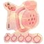Pink+silicone Tubing:e