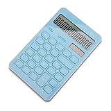 Calculator 【】 ÉCRAN de: Grand écran, plus clair, plus lisible, solaire, pile bouton, peut fonctionner de façon claire et en douceur pendant la journée, n'a pas peur de l'épuisement de la batterie, l'économie d'énergie.