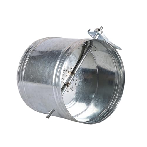 Compuerta de ventilacion 150mm fabricada en chapa galvanizada robusta 6