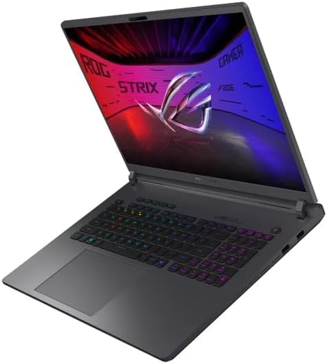 Image of ASUS ROG Strix G18 Gaming Laptop, 18 inch 2.5K Nebula Display, Intel Ultra 9 275HX, RTX 5060, 64GB DDR5, 4TB SSD, Win 11 Pro, Ideal for Creator & Engineer