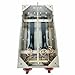 LPG Gas Waffle Maker, 50 Holes Mini Dutch Pancakes Maker Machine, Stainless Steel LPG Gas Poffertjes Maker with PTFE Coated Plate, Commercial Baker Machine for Retail Shop, Restaurant