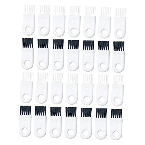 Gogogmee Electric Shaver Brush 30pcs Razor Cleaning Brush Set Abs Material Sturdy Non-Shedding Razor Duster