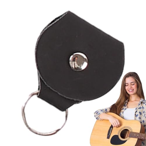Suporte para palheta de guitarra, estojo para palheta de guitarra, Porta-palhetas portáteis e à prov
