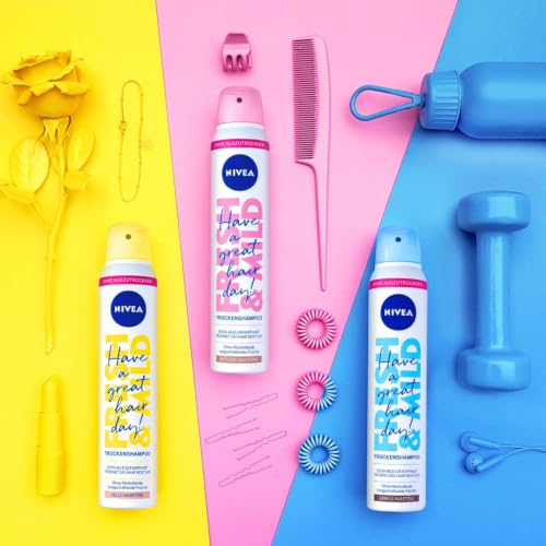 NIVEA Fresh & Mild Trockenshampoo, helle Haarfarben, 200 ml – Ansicht 5