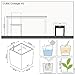 Lechuza 15380 Cube Cottage 40 Self-Watering Garden Planter for Indoor and Outdoor Use, 16